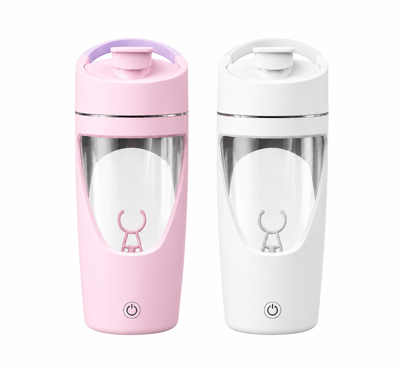 GainShaker Dou Pink & Weiß